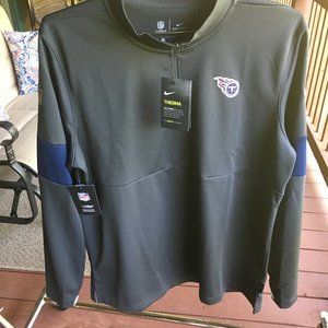 Nike NFL Titans Coaching Sideline 1/4 Zip Pullover